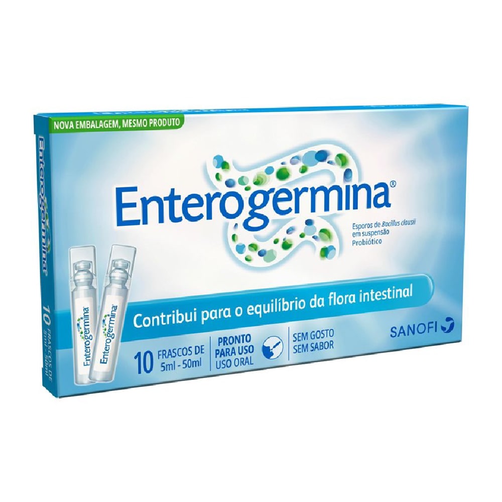 Probiotico Enterogermina 10 Frascos De 5ml