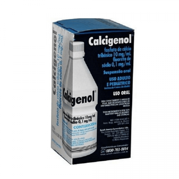 Encontraproduto.com.br - Suplemento Vitamínico Calcigenol Suspensão Sanofi Aventis 300ml