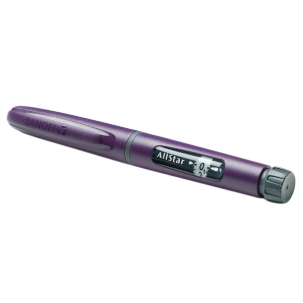 Encontraproduto.com.br - Caneta Para Aplicação de Insulina Allstar Roxo Mauve