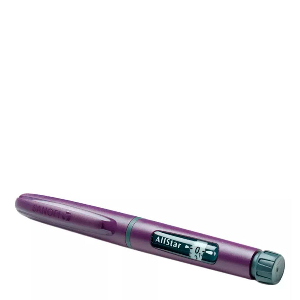 Encontraproduto.com.br - Caneta Para Aplicação de Insulina Allstar Roxo Mauve