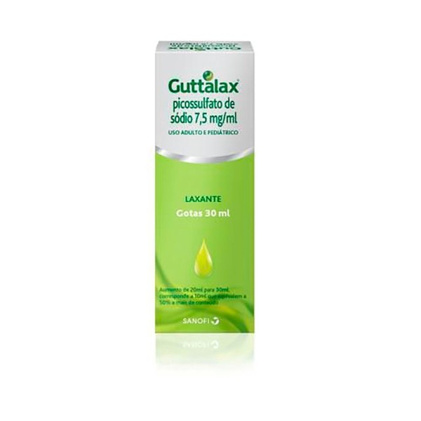 Encontraproduto.com.br - Gutalax 7,5mg/ml Gotas Frasco 30ml