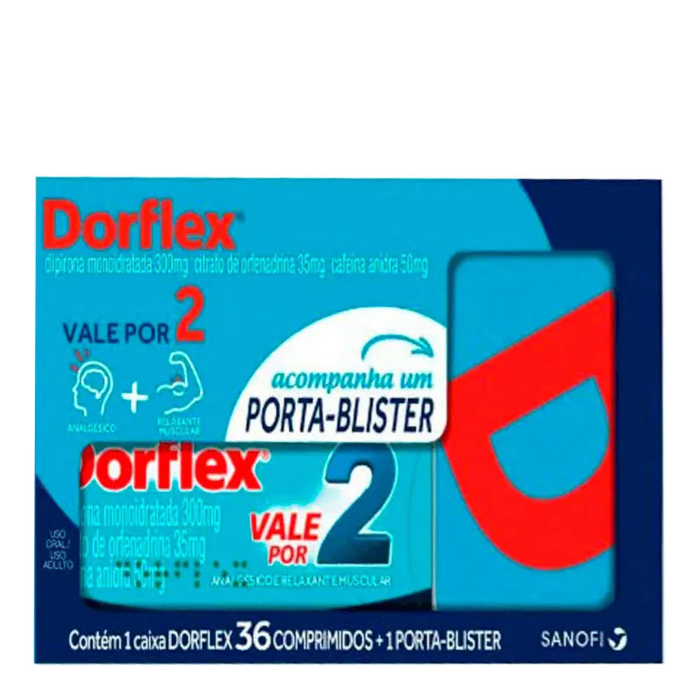 Dorflex Caixa 36 Comprimidos + Porta Blister