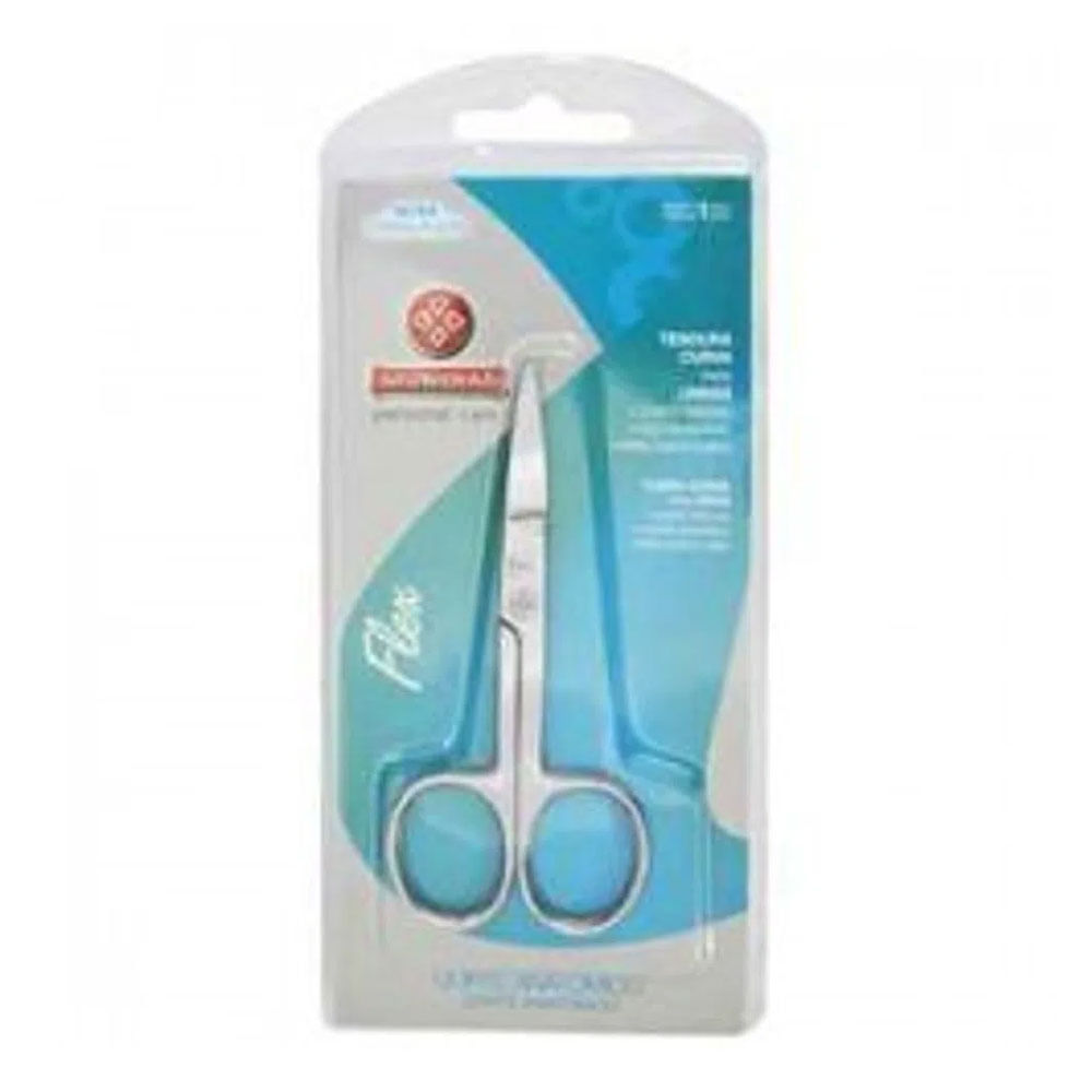 Encontraproduto.com.br - Tesoura Curva para Unhas Mundial Flex 723