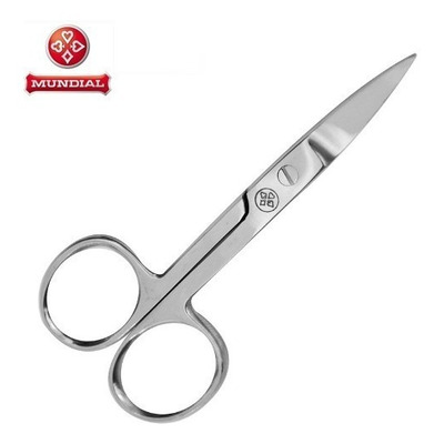 Encontraproduto.com.br - Tesoura Curva para Unhas Mundial Flex 723