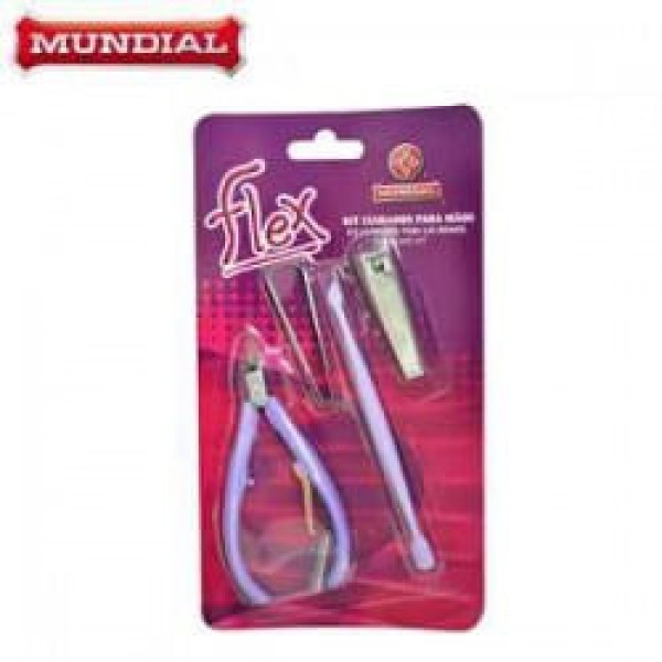 Encontraproduto.com.br - Conjunto Manicure Mundial Ref. 154