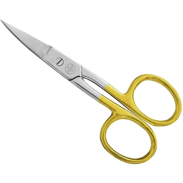 Encontraproduto.com.br - Tesoura Reta para Unhas Gold Mundial BC-333 - 9 cm