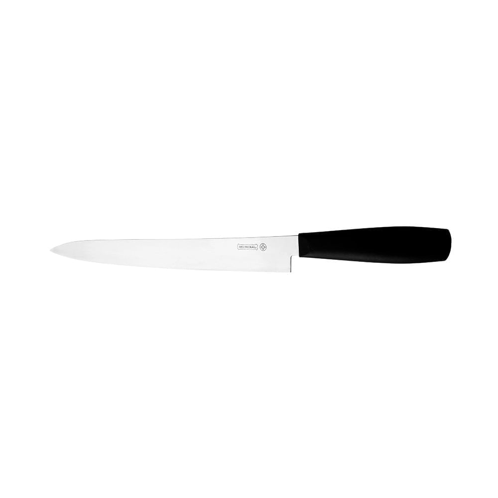 Faca para Sashimi Mundial Elegance em Inox com Cabo Preto 8