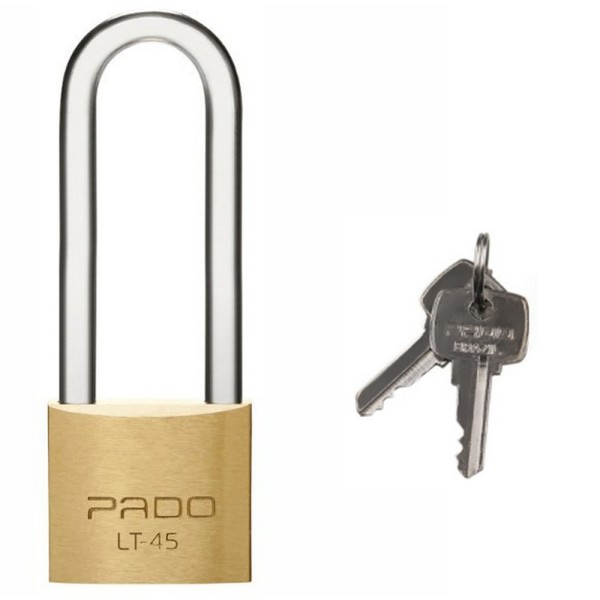 CADEADO 45MM HASTE 75MM LONGA PADO