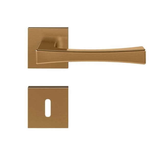 Encontraproduto.com.br - Fechadura Em Zamac Roseta Quadrada 885-55 Interna Vivaldi Pado