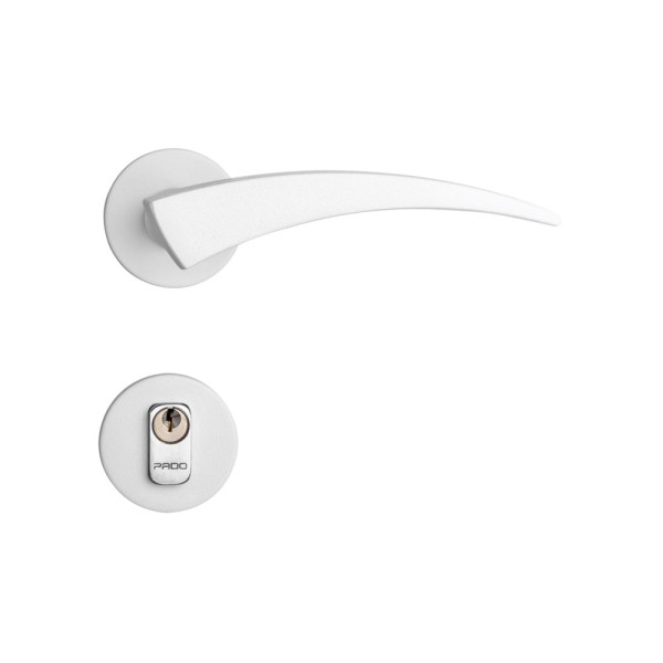 Encontraproduto.com.br - Fechadura Externa Esplendore Branco Textura 292-90E BRT - Pado
