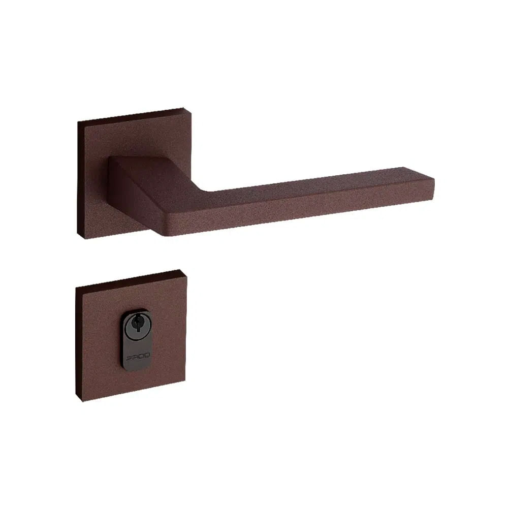 Encontraproduto.com.br - Fechadura Externa com Roseta Karli Corten 745-90E CT - Pado