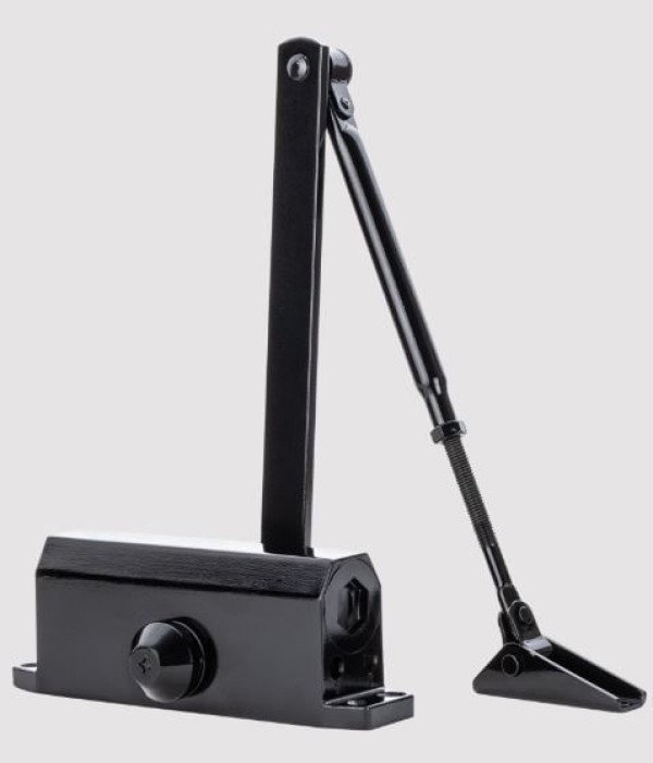 Mola Aérea para Portas até 80kg - Preto