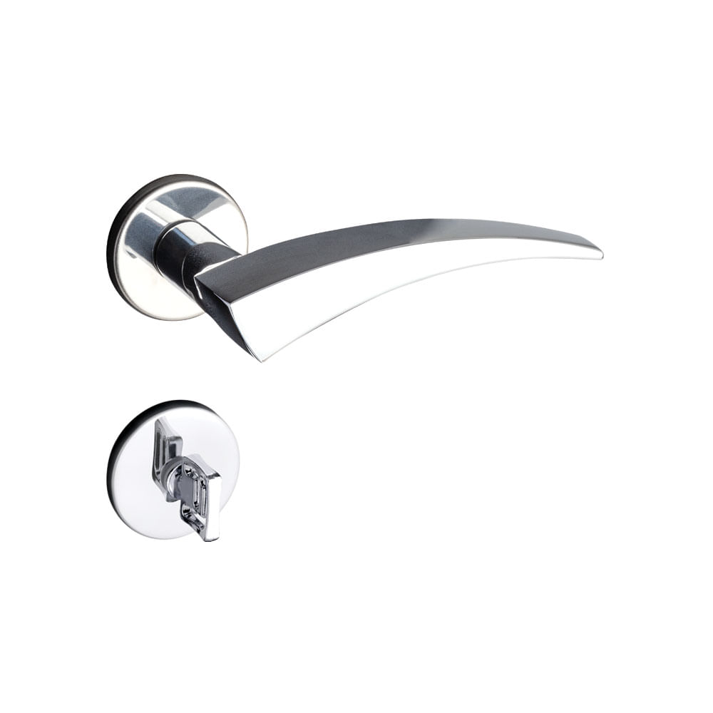 Fechadura Banheiro Esplendore Cromado 292-90B CR - Pado