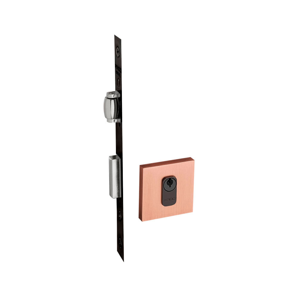 Fechadura Rolete Quadrado Rose 464-55 RO - Pado