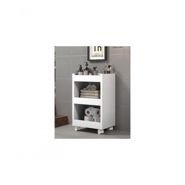Encontraproduto.com.br - Carrinho Auxiliar Armário Balcão Móvel Para Lavanderia e Cozinha Multiuso Com Rodinhas