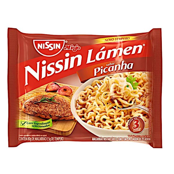 Encontraproduto.com.br - Macarrão Instantâneo Nissin Lámen Picanha 85g