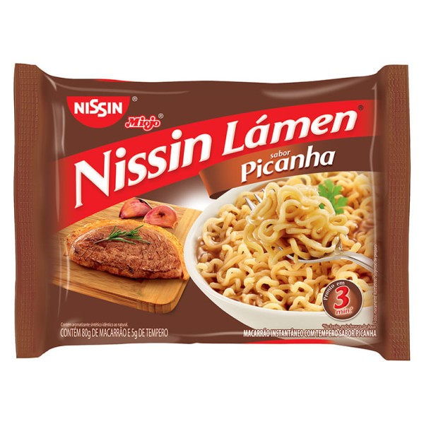 Encontraproduto.com.br - Macarrão Instantâneo Nissin Lámen Picanha 85g