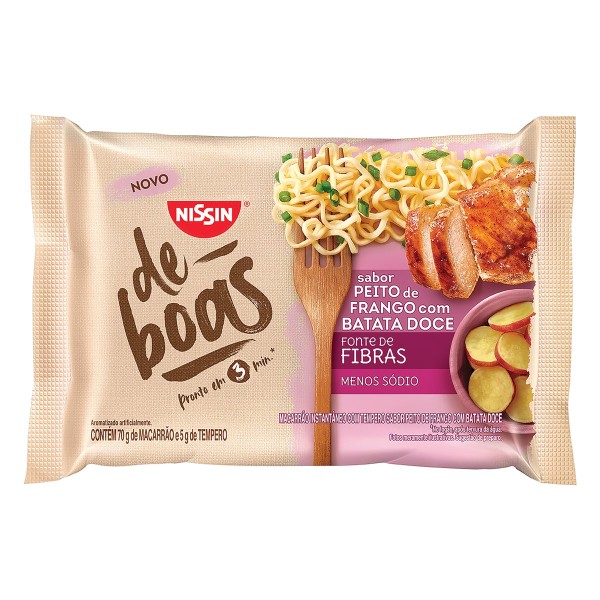 Encontraproduto.com.br - MACARRAO NISSIN MIOJO DE BOAS 75G FRANGO COM BATA