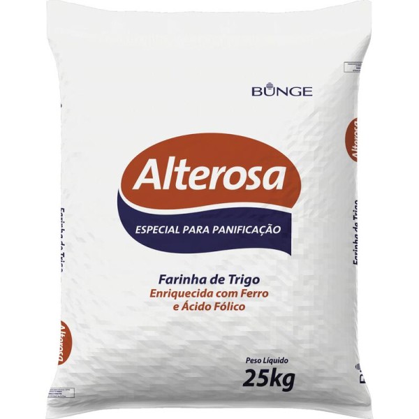 Encontraproduto.com.br - Farinha de Trigo Alterosa Saco com 25kg