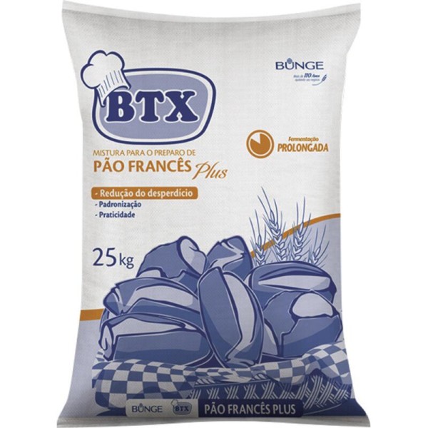 Mistura para Pão Francês BTX Saco com 25kg