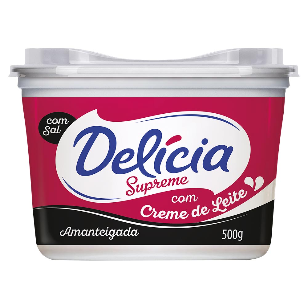 Encontraproduto.com.br - Margarina Delícia Supreme com Sal Pote com 500g