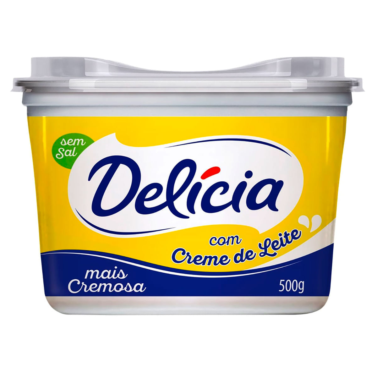 Encontraproduto.com.br - Margarina Delícia Sem Sal Pote com 500g