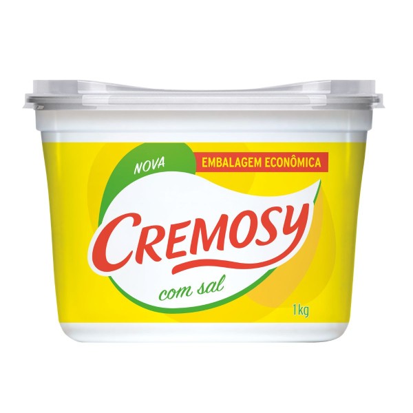 Encontraproduto.com.br - Margarina Cremosy Com sal Pote com 1kg