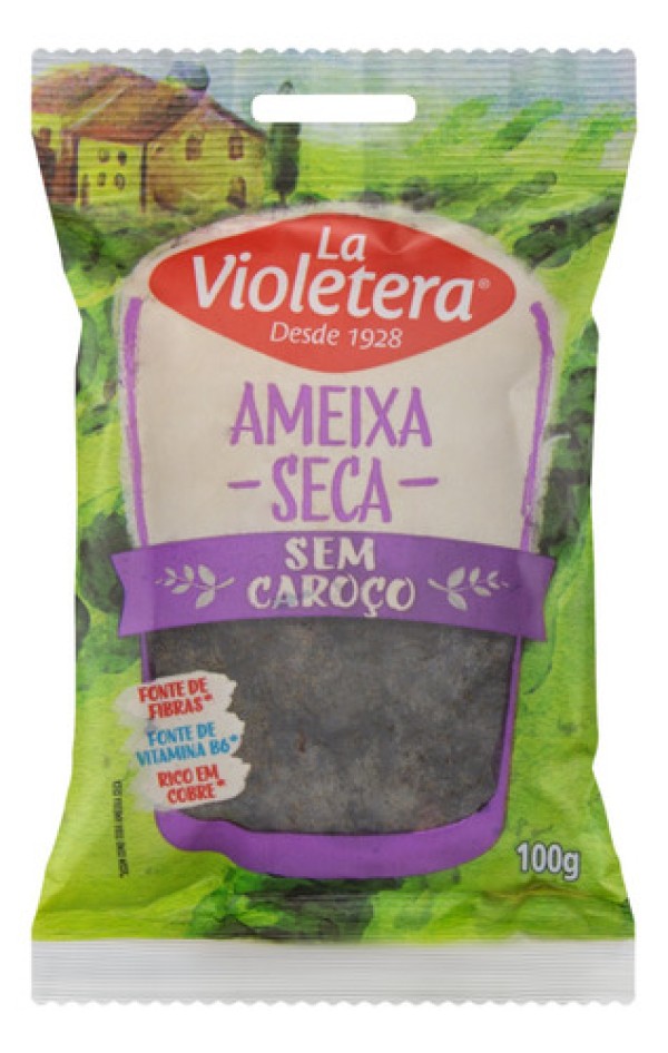 Encontraproduto.com.br - Ameixa Seca 110-132 Argentina Premium Cemix 250g