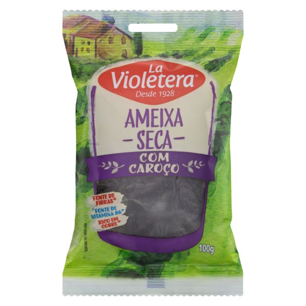 Encontraproduto.com.br - Ameixa Seca 110-132 Argentina Premium Cemix 250g