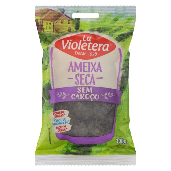 Encontraproduto.com.br - Ameixa Seca 110-132 Argentina Premium Cemix 250g