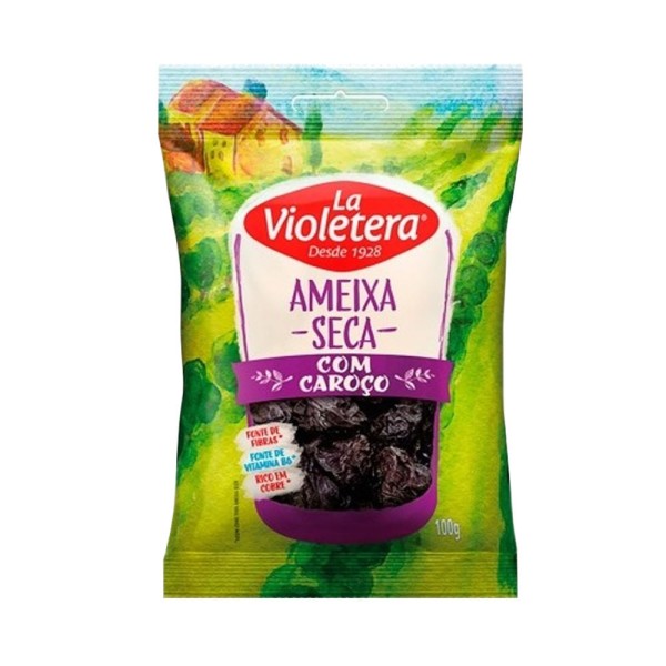 Encontraproduto.com.br - Ameixa Seca 110-132 Argentina Premium Cemix 250g