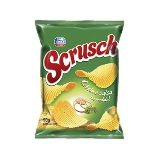 Encontraproduto.com.br - Salgadinho Scrusch Batata Cebola e Salsa Pacote com 50g
