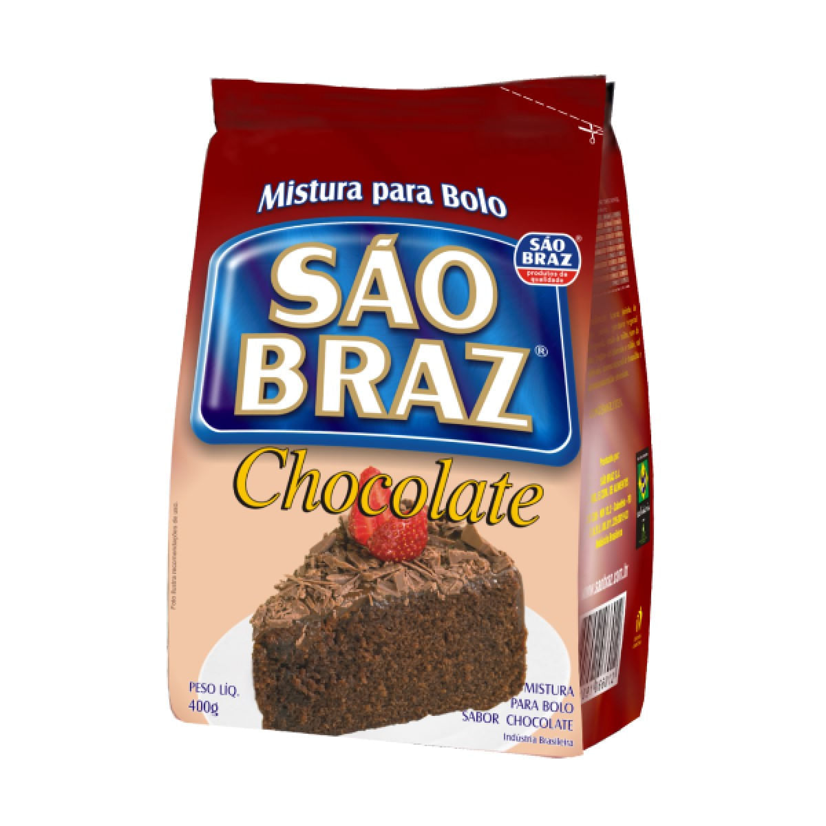 Encontraproduto.com.br - Mistura para Bolo Chocolate São Braz 400 g