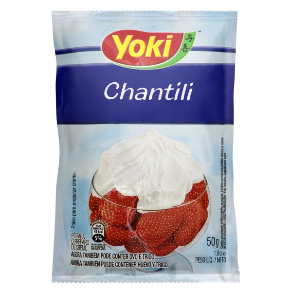 Encontraproduto.com.br - Chantilly Pó Yoki Pacote 50g