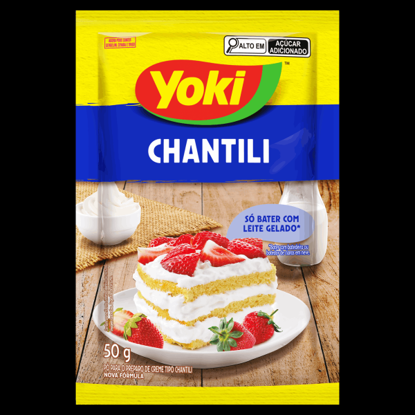 Encontraproduto.com.br - Chantilly Pó Yoki Pacote 50g