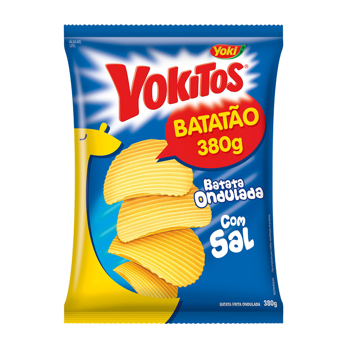 Encontraproduto.com.br - Batata Ondulada Yoki Yokitos com Sal 380g