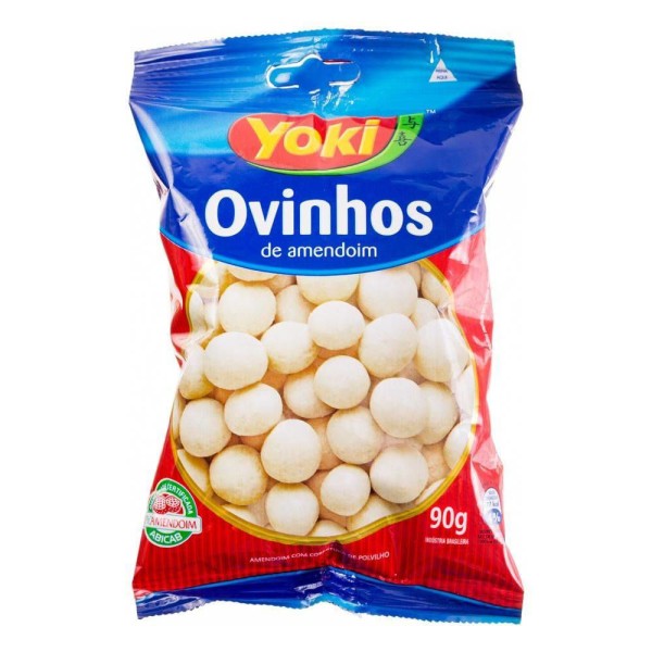 Encontraproduto.com.br - Salgadinho Yoki Amendoim Ovinhos Pacote com 90g