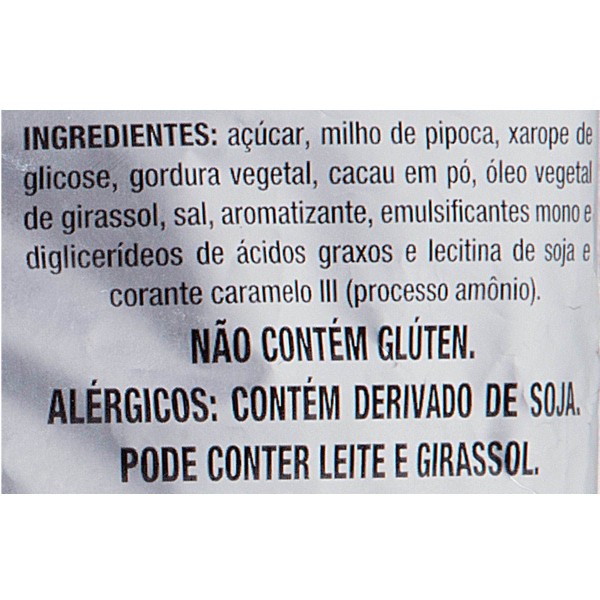 Encontraproduto.com.br - Pipoca Pronta YOKI Sabor Chocolate Pacote 100g