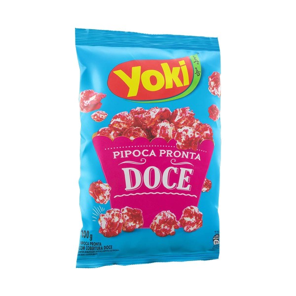 Encontraproduto.com.br - Pipoca Pronta com Cobertura Doce Yoki 100g