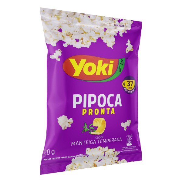 Encontraproduto.com.br - Pipoca Pronta Yoki Manteiga Temperada 28g