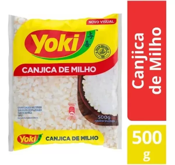 Encontraproduto.com.br - MILHO PARA CANJICA YOKI 500G BRANCA