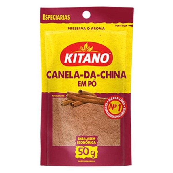 Encontraproduto.com.br - Canela em Pó Kitano Sachê com 50g