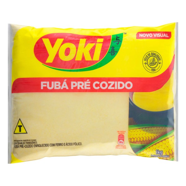 Encontraproduto.com.br - Fubá Pré Cozido Yoki 1kg