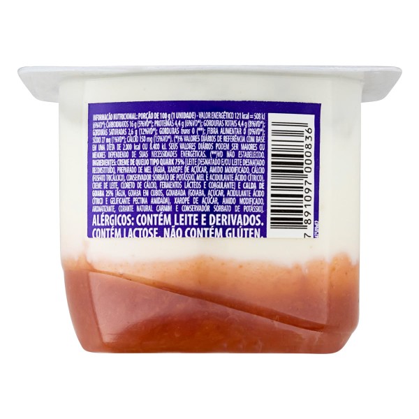 Encontraproduto.com.br - Creme Queijo Batavo Nuv Quark goiaba 100g