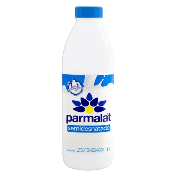 Leite Parmalat Semi Desnatado Pet Uht 1l