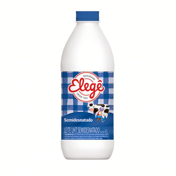 Encontraproduto.com.br - Leite Uht Elegê Semidesnatado 1l