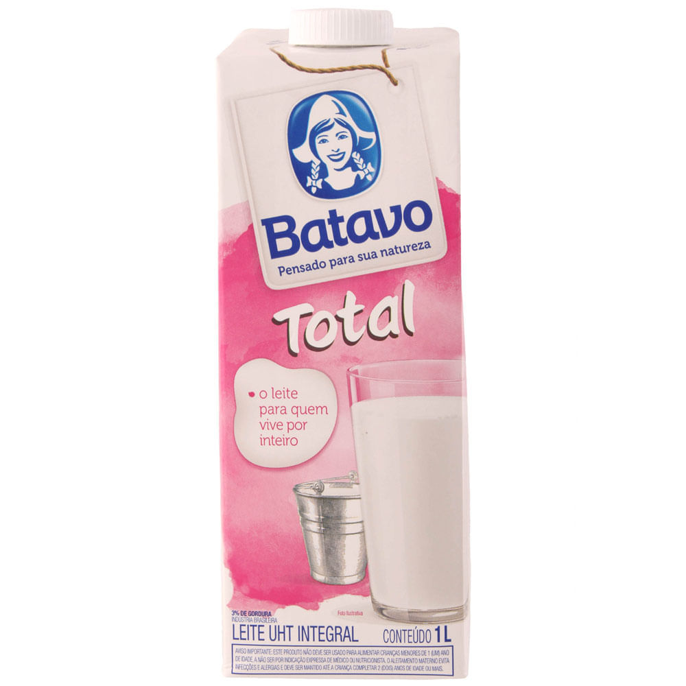 Leite Integral Batavo caixa 1L