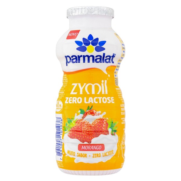 Encontraproduto.com.br - Bebida Láctea Parmalat Zymil Morango Zero Lactose 170g
