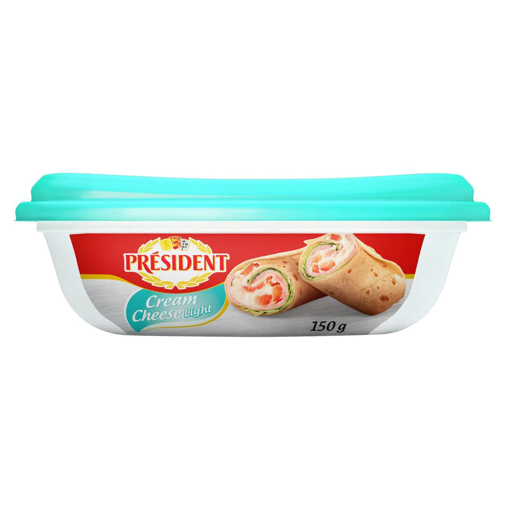 Cream Cheese President Light Pote 150g