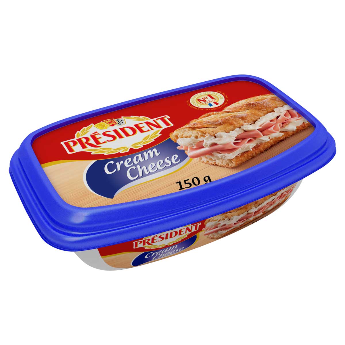 Encontraproduto.com.br - Cream Cheese President Tradicional 150g